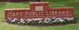 Taft Public Library Logo